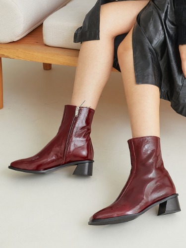 [W CONCEPT EXCLUSIVE] BKB20415 RIN ANKLE BOOTS / 5COLORS
